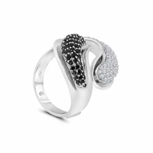 Anello Pavè con Diamanti