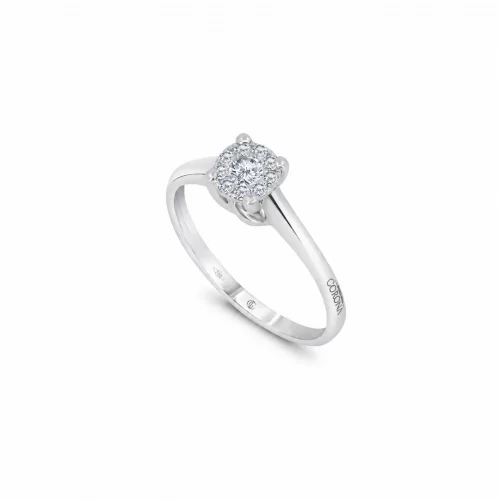 Anello Pavè con Diamanti