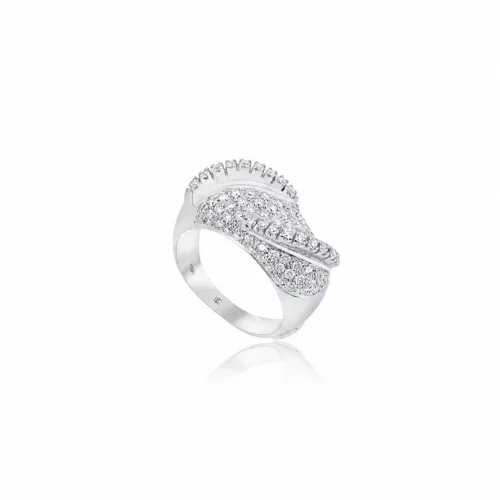 Anello Pavè con Diamanti