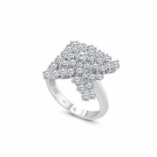 Anello Pavè con Diamanti