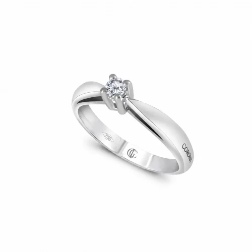 Anello Solitario con Diamante