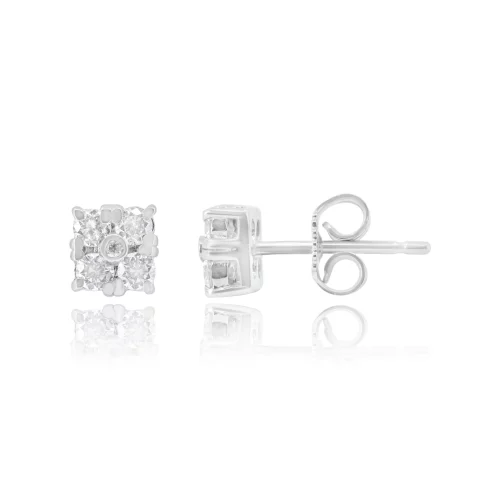 Orecchini Pavè con Diamanti