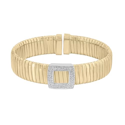 Bracciale Tubogas con Diamanti