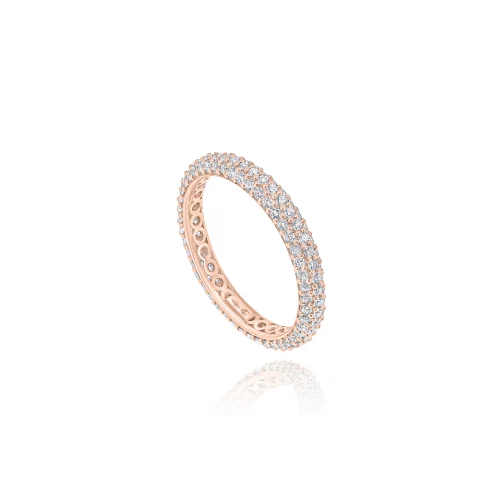 Anello Riviera con Diamanti