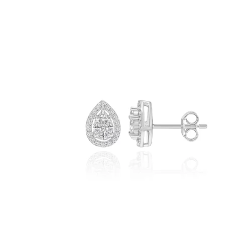 Orecchini Goccia con Diamanti