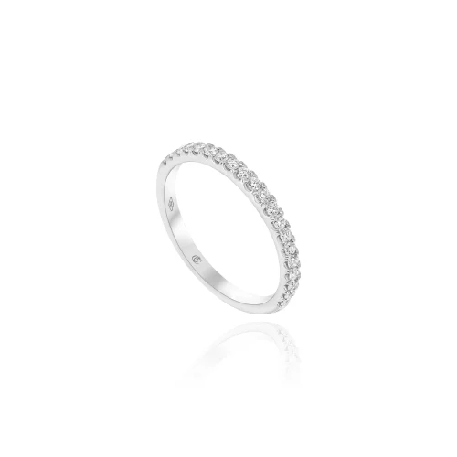 Anello Veretta con Diamanti