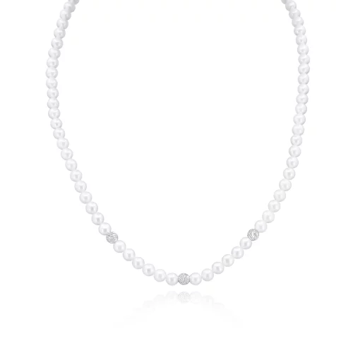 Girocollo Perle Acqua Dolce e Oro