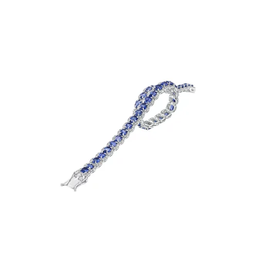 Bracciale con Zaffiri e Diamanti