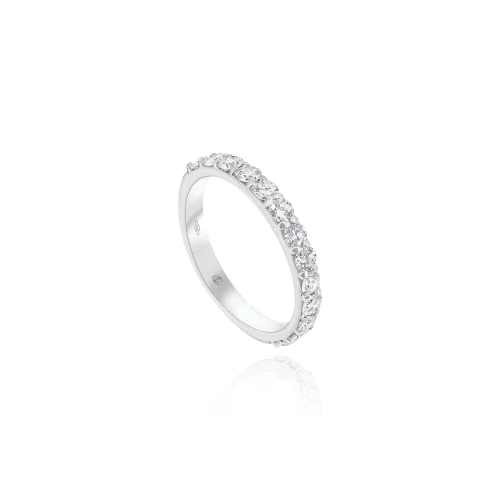 Anello Veretta con Diamanti