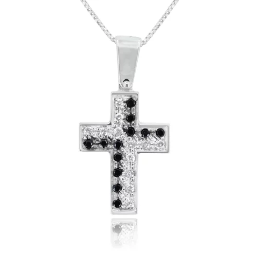 Pendente Croce con Diamanti