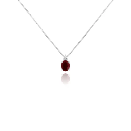 Pendente con Rubino e Diamante