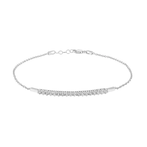 Bracciale Mezzo Tennis con Diamanti