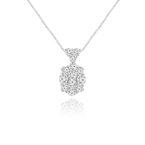 Pendente Pavè con Diamanti