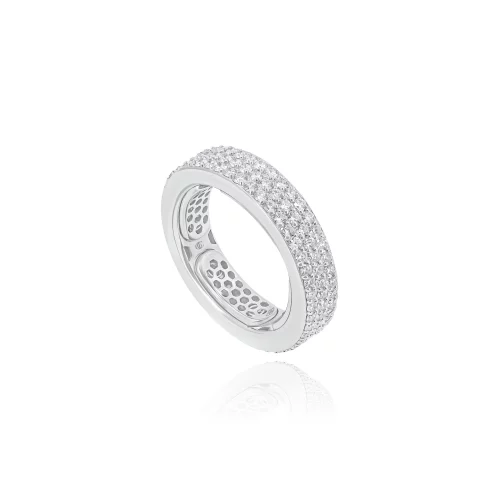 Anello Riviera con Diamanti