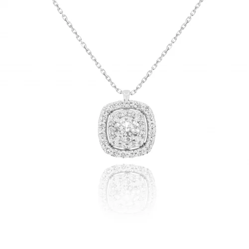 Pendente Pavè con Diamanti