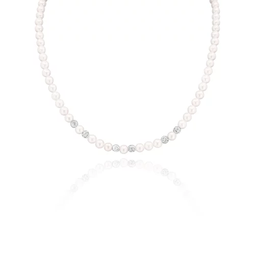 Girocollo Perle Acqua Dolce e Oro