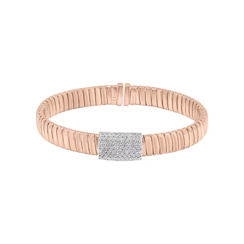 Bracciale Tubogas con Diamanti