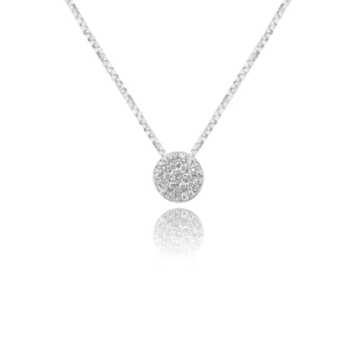 Pendente Pavé con Diamanti