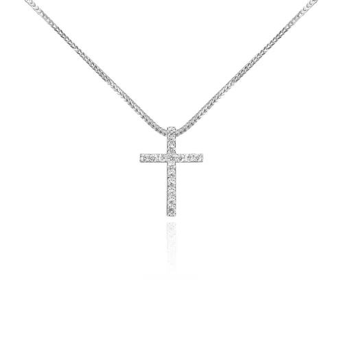 Pendente Croce con Diamanti