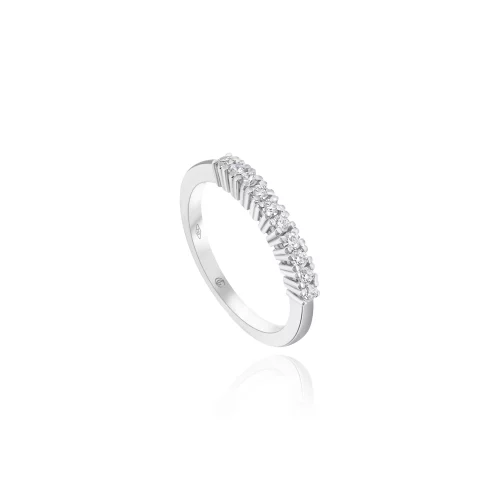Anello Veretta con Diamanti