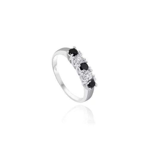 Anello Veretta con Diamanti
