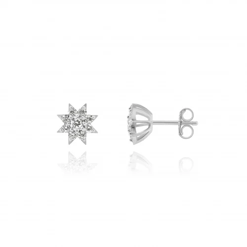 Orecchini Stella con Diamanti