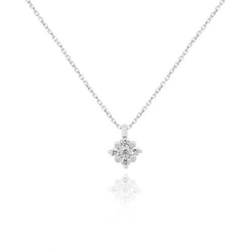 Pendente Rosetta con Diamanti