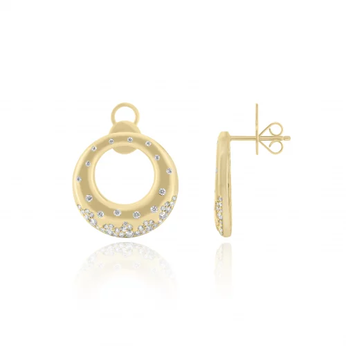 Orecchini Pavé Con Diamanti