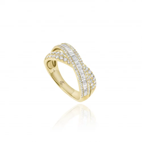 Anello Pavè con Diamanti