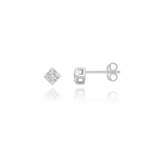 Orecchini Punto Luce con Diamanti