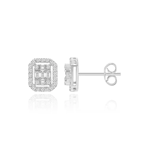 Orecchini Pavè con Diamanti