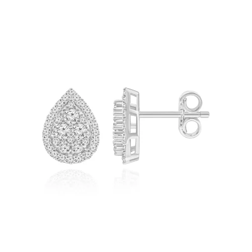 Orecchini Goccia con Diamanti