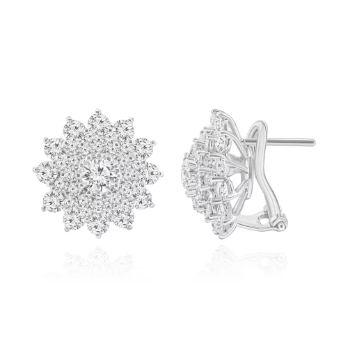 Orecchini Pavé Con Diamanti