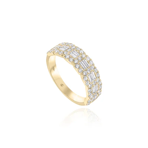 Anello Pavè con Diamanti