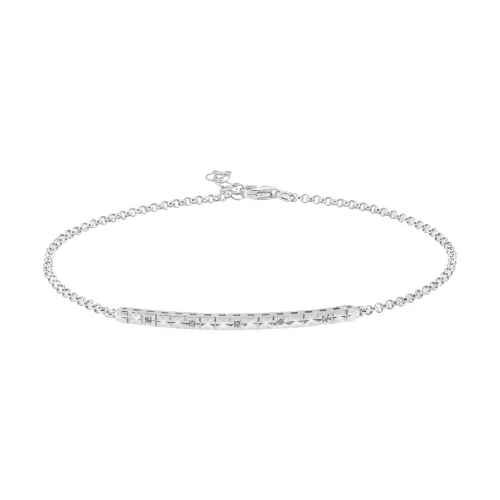 Bracciale Mezzo Tennis con Diamanti